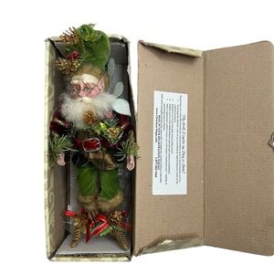 Mark Roberts Mistletoe Fairy Small 51-12408 # 2796/7500 Red Green Gold 2011
